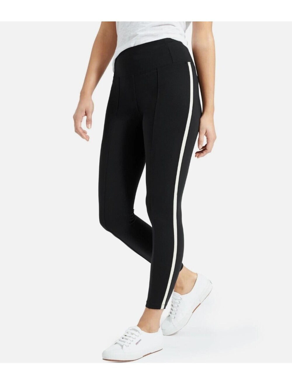 Athleta Metro 7/8 Tight Black Leggings Women's XL Style #591352 High Rise